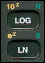 log and ln buttons on calculators
