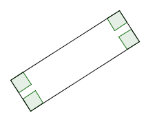 a rectangle, but not a square