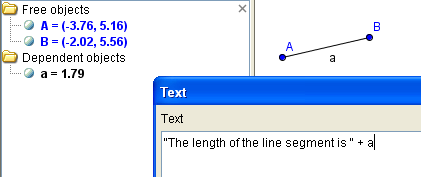 dynamic text example