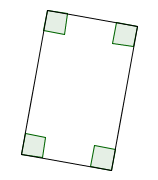 a rectangle, but not a square