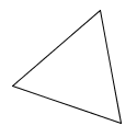 a regular triangle