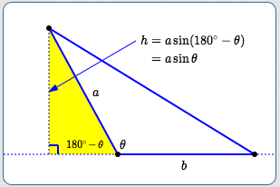 finding the height of a triangle