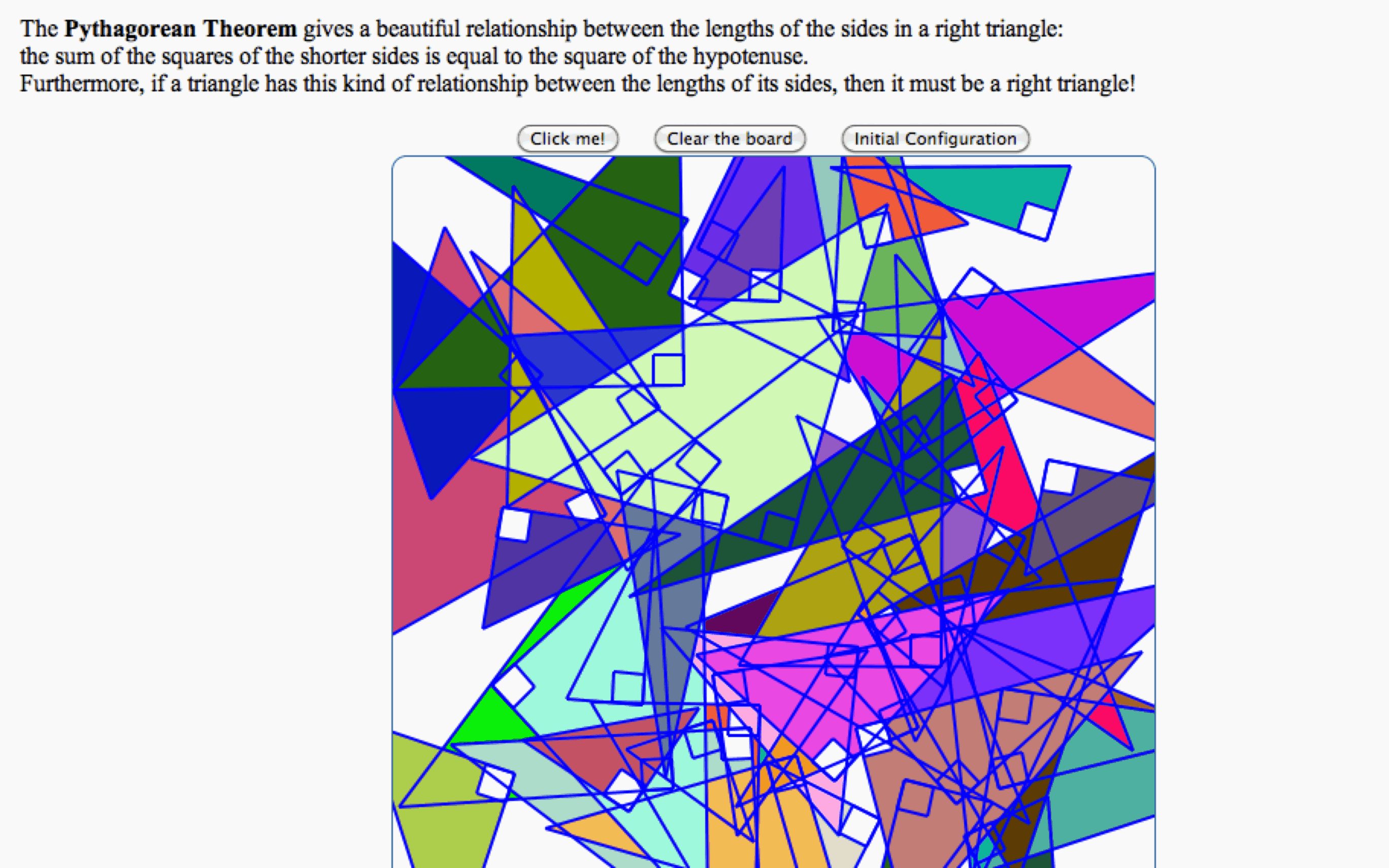 the Pythagorean Theorem